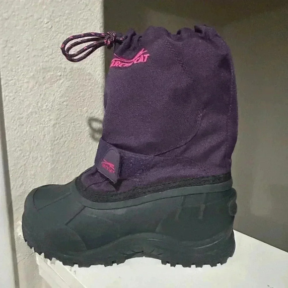 Arctic Cat Purple Snow Boots Youth Size 1 - Picture 4 of 10